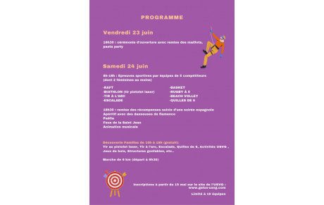 TERRE DE JEUX c'est parti 